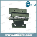 black electronic cabinet door hinge